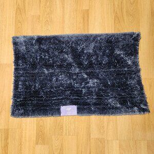Wild Sage Blue Nadia Noodle Bath Rug 24 x 40 inches NWT NEW